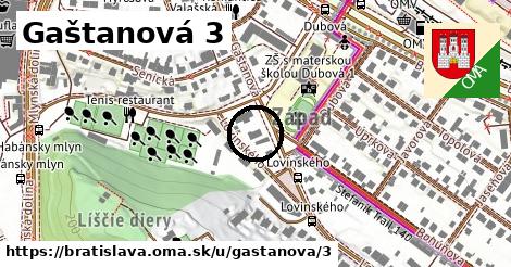 Gaštanová 3, Bratislava