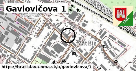 Gavlovičova 1, Bratislava