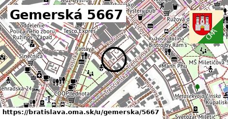 Gemerská 5667, Bratislava