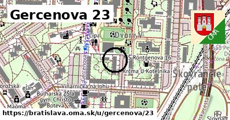 Gercenova 23, Bratislava
