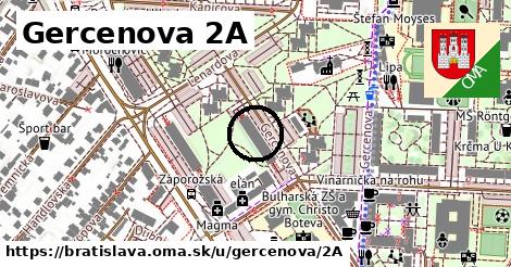 Gercenova 2A, Bratislava