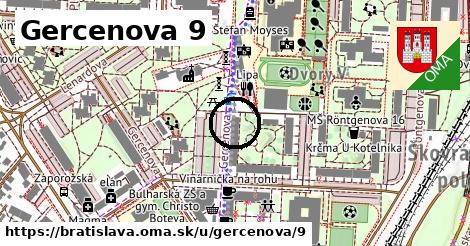 Gercenova 9, Bratislava