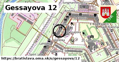 Gessayova 12, Bratislava