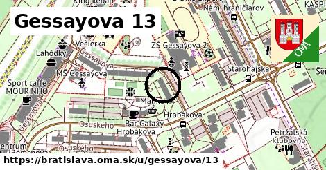 Gessayova 13, Bratislava