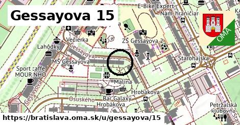 Gessayova 15, Bratislava