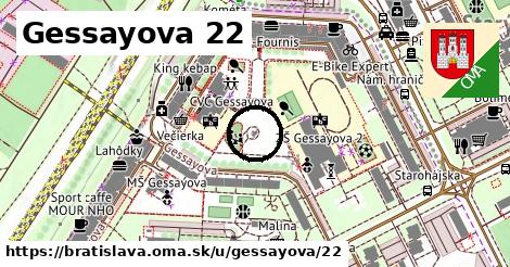 Gessayova 22, Bratislava