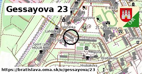 Gessayova 23, Bratislava