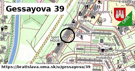 Gessayova 39, Bratislava