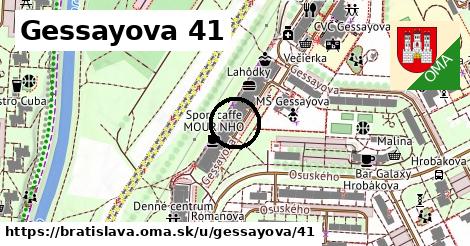 Gessayova 41, Bratislava