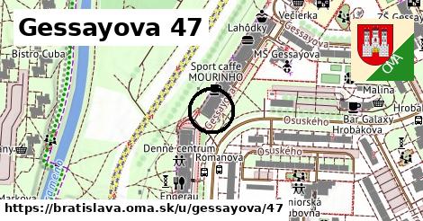 Gessayova 47, Bratislava