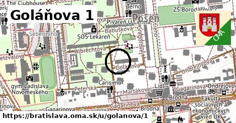 Goláňova 1, Bratislava