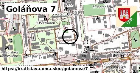 Goláňova 7, Bratislava