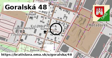 Goralská 48, Bratislava