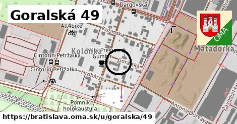 Goralská 49, Bratislava