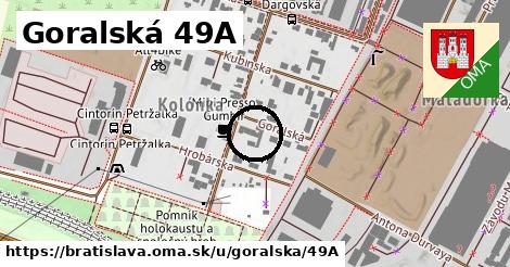 Goralská 49A, Bratislava