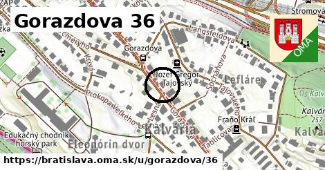 Gorazdova 36, Bratislava