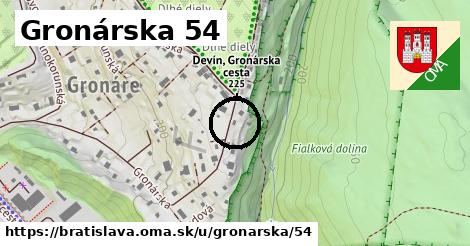 Gronárska 54, Bratislava