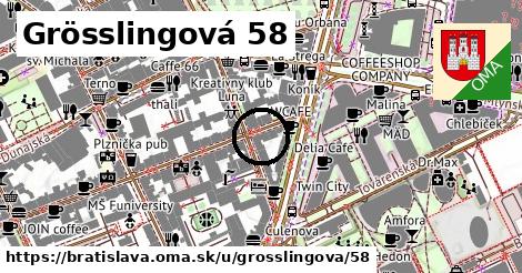 Grösslingová 58, Bratislava