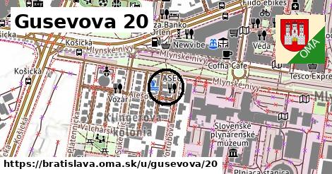 Gusevova 20, Bratislava