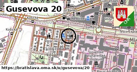 Gusevova 20, Bratislava