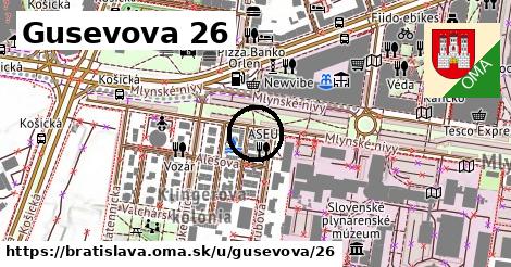 Gusevova 26, Bratislava