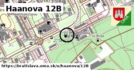 Haanova 12B, Bratislava