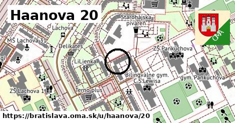 Haanova 20, Bratislava