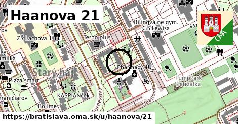 Haanova 21, Bratislava