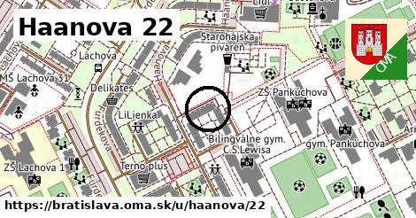 Haanova 22, Bratislava