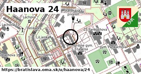 Haanova 24, Bratislava