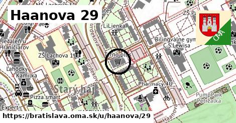 Haanova 29, Bratislava