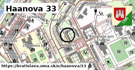 Haanova 33, Bratislava