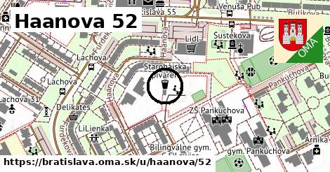Haanova 52, Bratislava