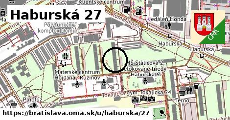 Haburská 27, Bratislava