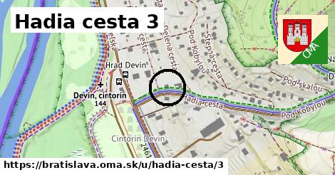 Hadia cesta 3, Bratislava