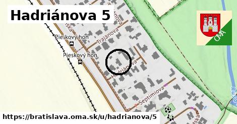 Hadriánova 5, Bratislava