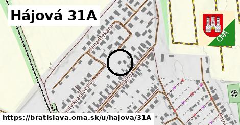 Hájová 31A, Bratislava