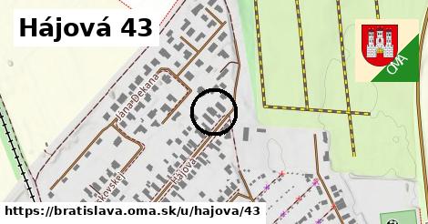 Hájová 43, Bratislava