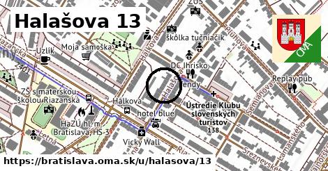 Halašova 13, Bratislava