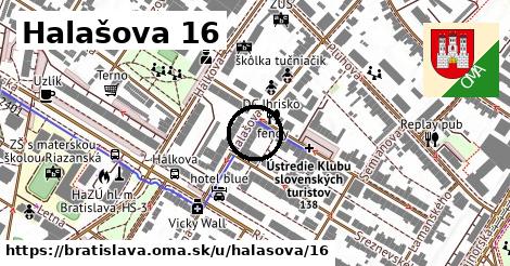 Halašova 16, Bratislava