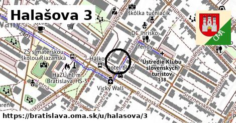 Halašova 3, Bratislava