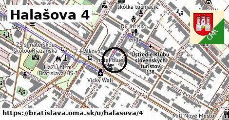 Halašova 4, Bratislava