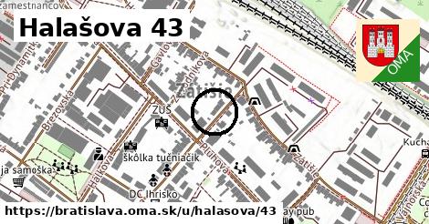 Halašova 43, Bratislava