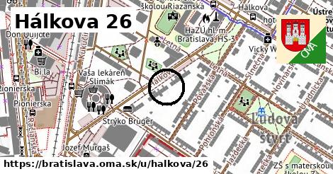 Hálkova 26, Bratislava