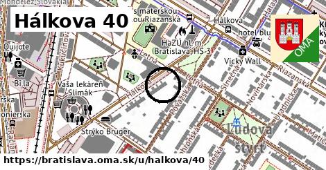 Hálkova 40, Bratislava
