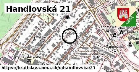 Handlovská 21, Bratislava