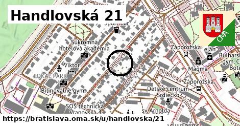 Handlovská 21, Bratislava