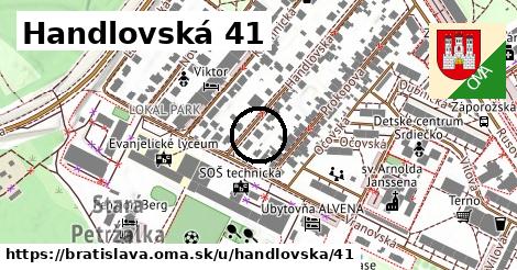 Handlovská 41, Bratislava