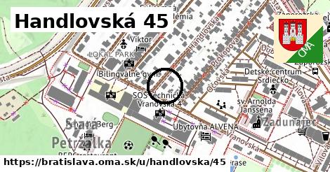 Handlovská 45, Bratislava