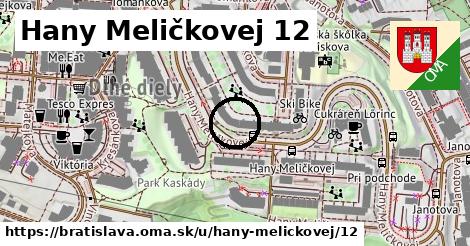 Hany Meličkovej 12, Bratislava